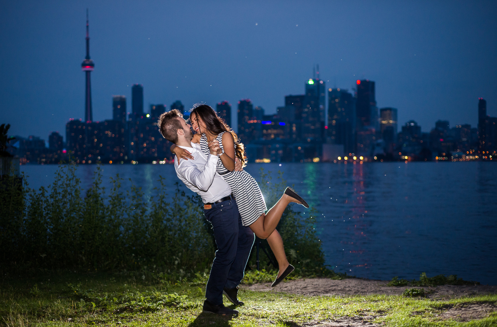Toronto Island Engagement, Gillian Foster Photography
