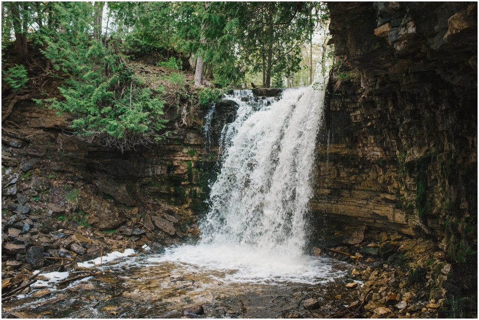 Hilton Falls waterfall